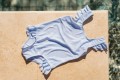 Strój kąpielowy rozm 98/104 Daisy Blue - ochrona UV - SPF 50+ - Little Dutch