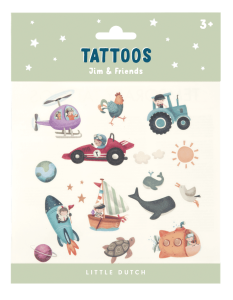 Tatuaże Jim & friends - Little Dutch 