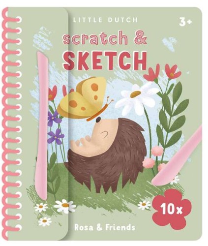 Wydrapywanka Rosa &amp; friends - Little Dutch