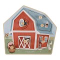Drewniane puzzle farma -  Little Farm - Little Dutch