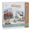 Puzzle 4 elementy - Little Farm - Little Dutch