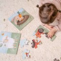Puzzle 4 elementy - Little Farm - Little Dutch