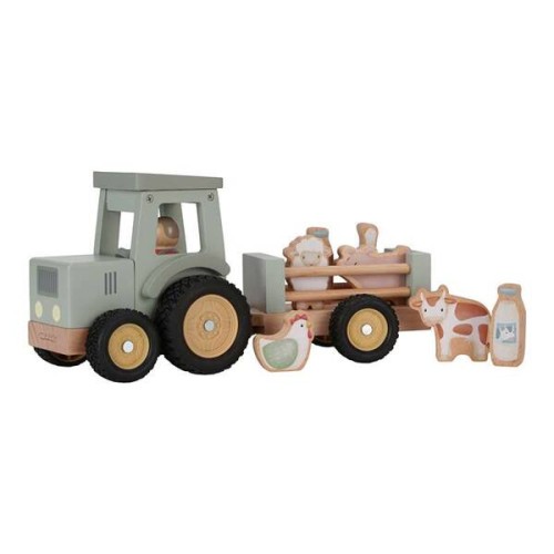 Traktor z przyczepą - Little Farm - Little Dutch