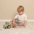 Traktor z przyczepą - Little Farm - Little Dutch