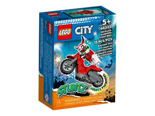 Lego CITY Motocykl kaskaderski brawurowego skorpiona - 60332