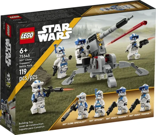 Lego STAR WARS Zestaw bitewny - żołnierze - 75345