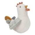 Balansująca grzechotka kurka 20 cm - Little Dutch