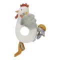 Przytulanka aktywizująca Kurczaczek 25 cm - Little Dutch