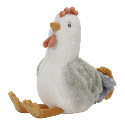 Mała kurka 17 cm - Miękka Przytulanka - Little Dutch