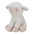 Biała owieczka 17 cm - Miękka Przytulanka - Little Dutch