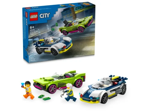 Lego CITY Pościg radiowozu za muscle carem - 60415