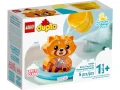 Lego DUPLO Zabawa w kąpieli: pływająca czerwona panda - 10964
