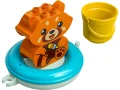Lego DUPLO Zabawa w kąpieli: pływająca czerwona panda - 10964