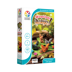 Smart Games Wiewiórki Atakują! - gry logiczne dla dzieci 6+ IUVI Games(PL)