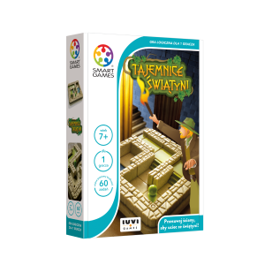 Smart Games Tajemnice Świątyni - gry logiczne dla dzieci 7+ IUVI Games (PL)