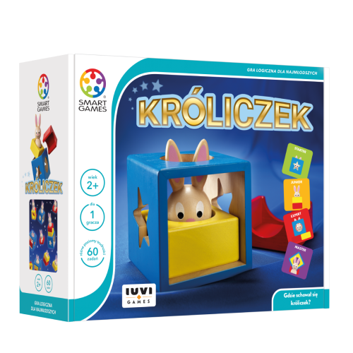Smart Games Króliczek - gry logiczne dla dzieci 2+ IUVI Games (PL)