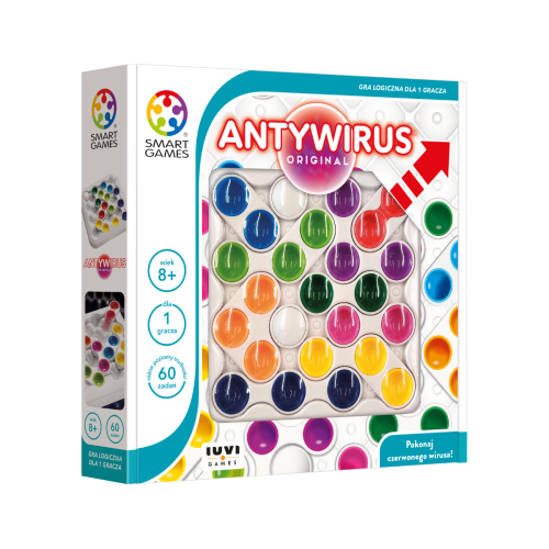 Smart Games Antywirus - gry logiczne dla dzieci 8+ IUVI Games (PL)