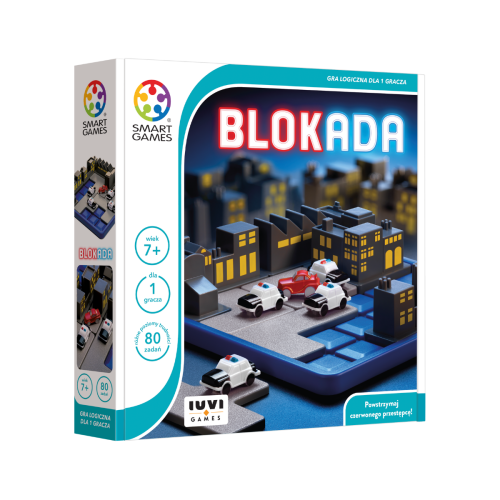Smart Games Blokada - gry logiczne dla dzieci 7+ IUVI Games(PL)
