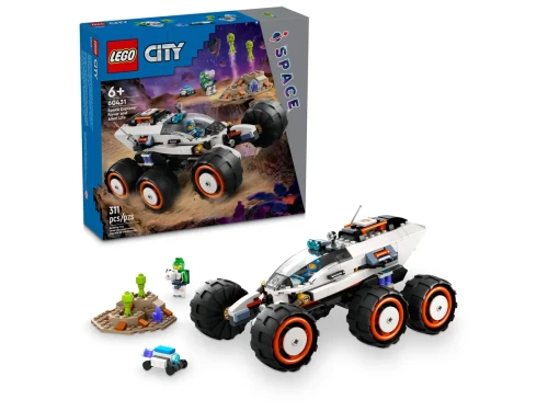 Lego CITY Kosmiczny łazik i badanie życia w kosmosie - 60431