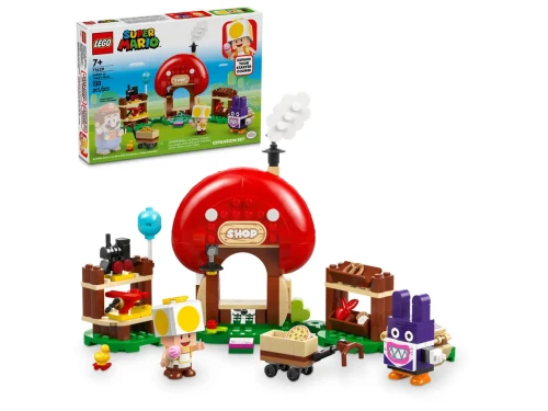 Lego SUPER MARIO Nabbit w sklepie Toada - 71429
