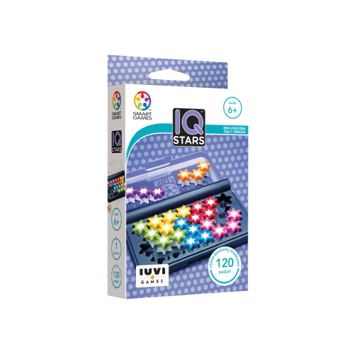 Smart Games IQ Stars - gry logiczne dla dzieci 6+ IUVI Games (PL)