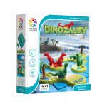 Smart Games Dinozaury Tajemnicza Wyspa - gry logiczne dla dzieci 6+ IUVI Games (PL)