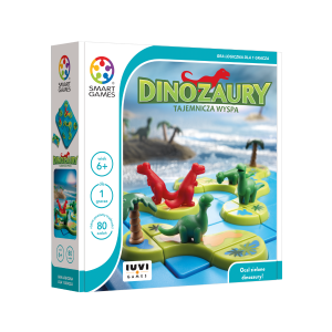 Smart Games Dinozaury Tajemnicza Wyspa - gry logiczne dla dzieci 6+ IUVI Games (PL)