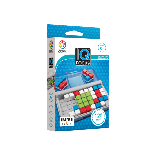 Smart Games IQ Focus - gry logiczne dla dzieci 8+ IUVI Games (PL)