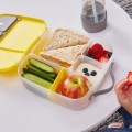 Duża śniadaniówka do przedszkola - do szkoły - wkład chłodzący - Lunchbox,  Lemon Sherbet - b.box