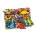 Układanka drewniana - Dinozaury - Melissa &amp; Doug