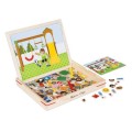 Magnetyczna układanka - Ruch drogowy, plac zabaw, farma - Melissa &amp; Doug