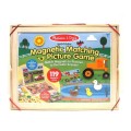 Magnetyczna układanka - Ruch drogowy, plac zabaw, farma - Melissa &amp; Doug