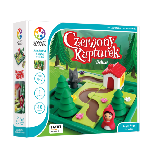Smart Games Czerwony Kapturek - gry logiczne dla dzieci 4+ IUVI Games (PL)