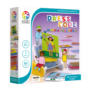 Smart Games Dress Code - modnie i wygodnie - gry logiczne dla dzieci 4+ IUVI Games (PL)
