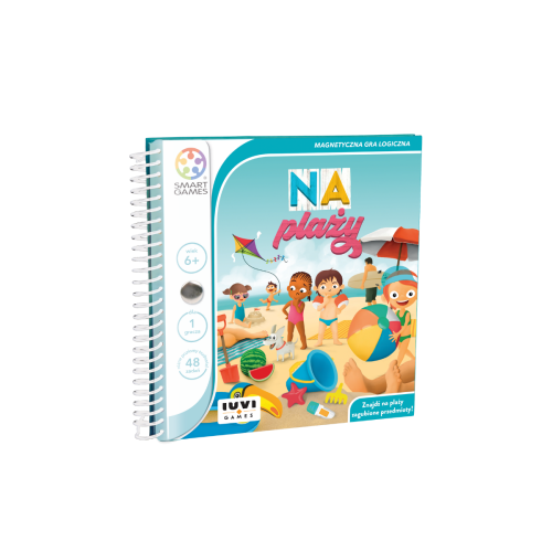 Smart Games Na Plaży - magnetyczne gry logiczne dla dzieci 6+ IUVI Games (PL)