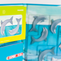 Smart Games Zwinne Delfinki - magnetyczne gry logiczne dla dzieci 7+ IUVI Games (PL)