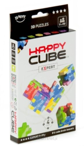 Happy Cube Expert 6 części - gry konstrukcyjne dla dzieci 9+ IUVI Games