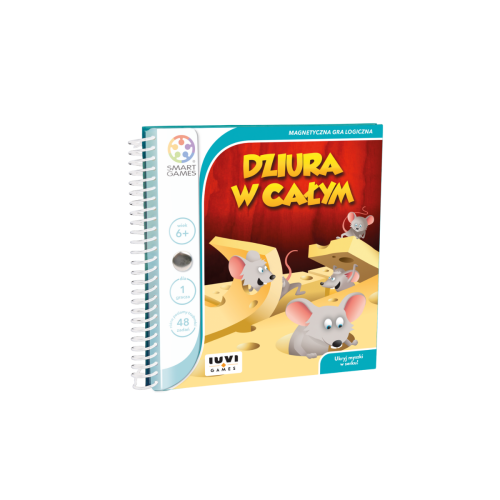 Smart Games Dziura W Całym - magnetyczne gry logiczne dla dzieci 6+ IUVI Games (PL)
