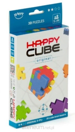 Happy Cube Original 6 części - gry konstrukcyjne dla dzieci 5+ - IUVI Games