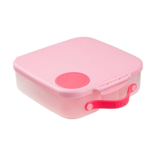 Duża śniadaniówka do przedszkola - do szkoły - wkład chłodzący - Lunchbox, Flamingo Fizz - b.box