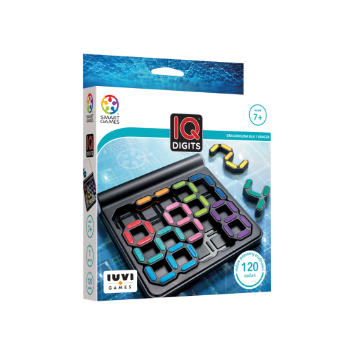 Smart Games IQ Digits - gry logiczne dla dzieci 7+ IUVI Games  (PL)