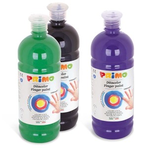 PRIMO - Farby do malowania palcami w butelce 1000ml RÓŻNE KOLORY