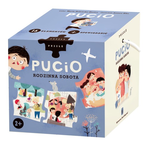 Puzzle Pucio Rodzinna sobota - Seria PUCIO - Nasza Księgarnia