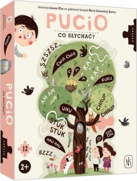 Puzzle Pucio Co słychać? - Seria PUCIO - Nasza Księgarnia