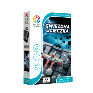 Smart Games Gwiezdna Ucieczka - gry logiczne dla dzieci 8+ IUVI Games  (PL)