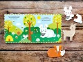 Książeczka/Puzzle W lesie - Akademia mądrego dziecka