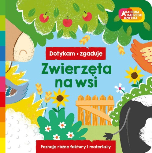 Książeczka Zwierzęta na wsi - Akademia mądrego dziecka