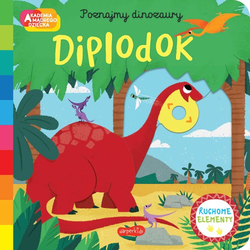 Książeczka Dinozaur Diplodok - Akademia mądrego dziecka