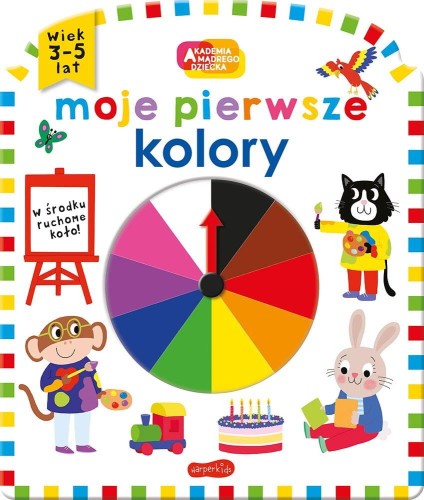 Książka Moje pierwsze kolory - Akademia mądrego dziecka