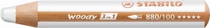 STABILO WOODY 3w1 Kredka biała 1 szt (100)